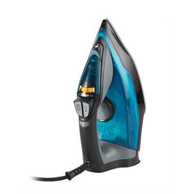 Adler Iron AD 5032 Blue/Grey, 3000 W, Steam Iron, Continuous steam 45 g/min, Steam boost performance 80 g/min, Water tank capaci