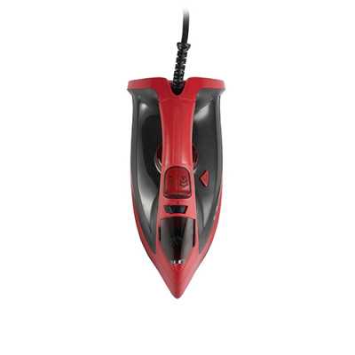 Mesko Iron MS 5031 Steam Iron, 2400 W, Continuous steam 40 g/min, Steam boost performance 70 g/min, Red/Black