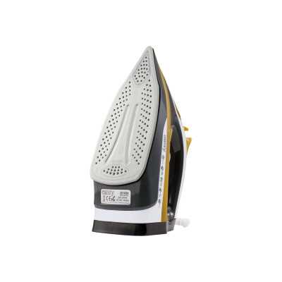 Camry Iron CR 5029 Steam Iron, 2400 W, Continuous steam 40 g/min, Steam boost performance 70 g/min, White/Black/Gold