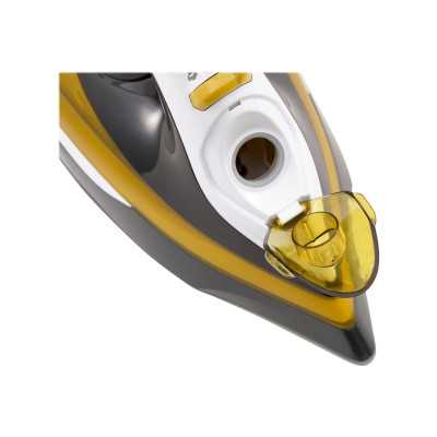 Camry Iron CR 5029 Steam Iron, 2400 W, Continuous steam 40 g/min, Steam boost performance 70 g/min, White/Black/Gold