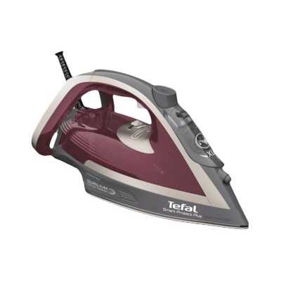 TEFAL FV6870E0 Steam Iron, 2800 W, Water tank capacity 270 ml, Continuous steam 40 g/min, Red/Grey