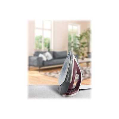 TEFAL FV6870E0 Steam Iron, 2800 W, Water tank capacity 270 ml, Continuous steam 40 g/min, Red/Grey