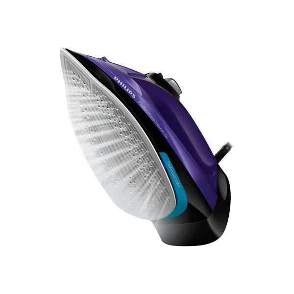 Philips GC3925/30 garų lygintuvas, 2500 W, vandens bako talpa 300 ml, nuolatinis garų srautas 45 g/min., violetinė