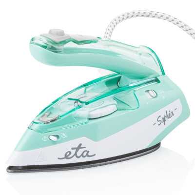 ETA ETA127190000 Sophia Steam Travel Iron, 1100 W, Water tank capacity 80 ml, Continuous steam 30 g/min, Steam boost performance