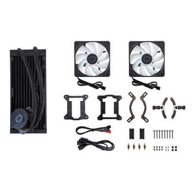 Cooler Master MasterLiquid 240L Core ARGB Cooler Black