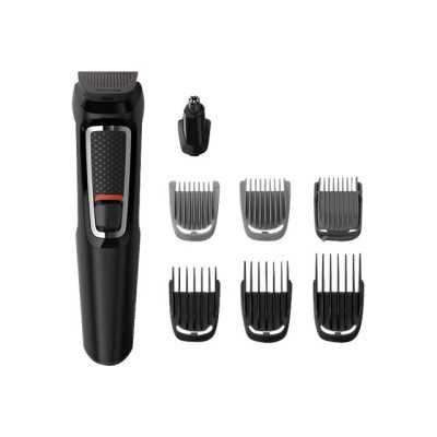 Philips 8-in-1 Face and Hair trimmer MG3730/15 Cordless, Black