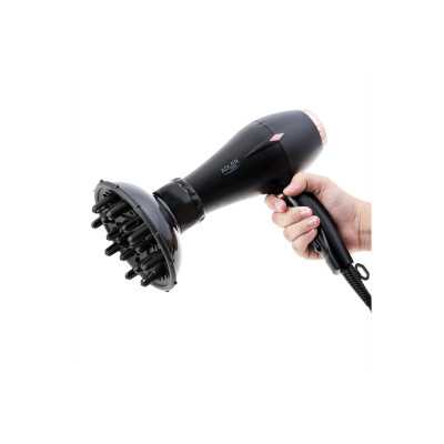 Adler Hair Dryer AD 2244 2000 W, Number of temperature settings 3, Ionic function, Diffuser nozzle, Black