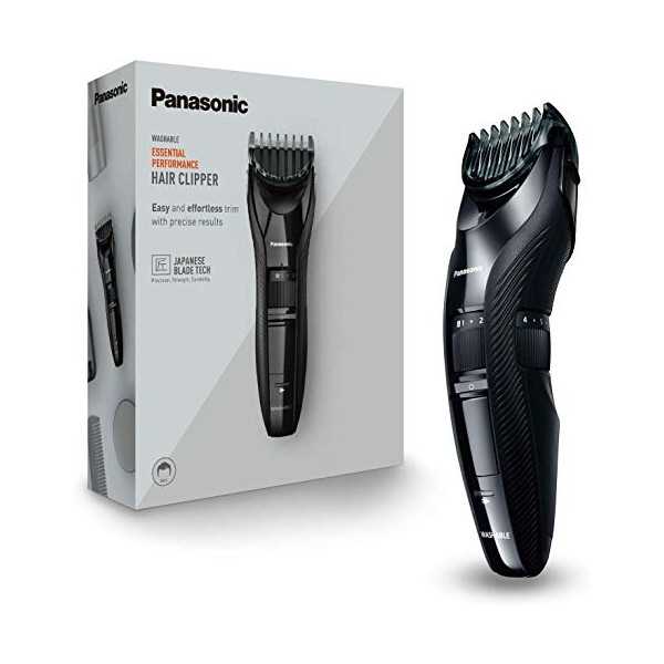 Panasonic Hair clipper ER-GC53 Corded/ Cordless, Wet & Dry, Number of length steps 19, Step precise 0.5 mm, Black