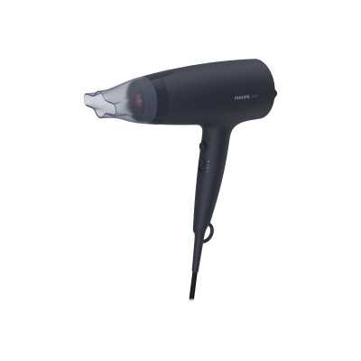 Philips Hair Dryer BHD360/20 2100 W, Number of temperature settings 6, Ionic function, Diffuser nozzle, Black/Blue