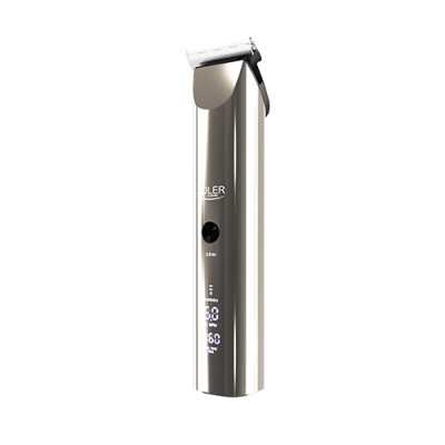 Adler Hair Clipper AD 2834 Cordless or corded, Number of length steps 4, Silver/Black