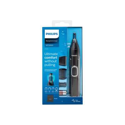 Philips Nose, Ear, Eyebrow and Detail Hair Trimmer NT5650/16 Black