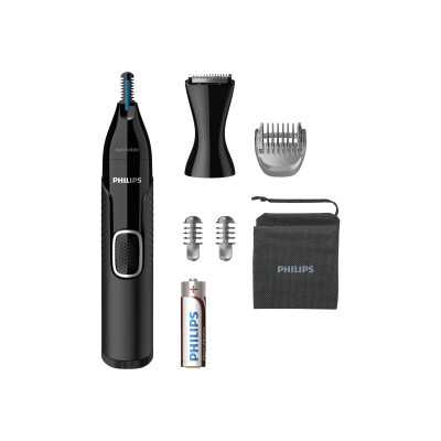 Philips Nose, Ear, Eyebrow and Detail Hair Trimmer NT5650/16 Black