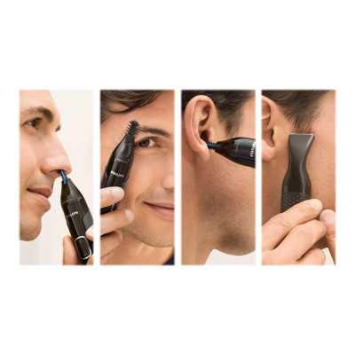 Philips Nose, Ear, Eyebrow and Detail Hair Trimmer NT5650/16 Black