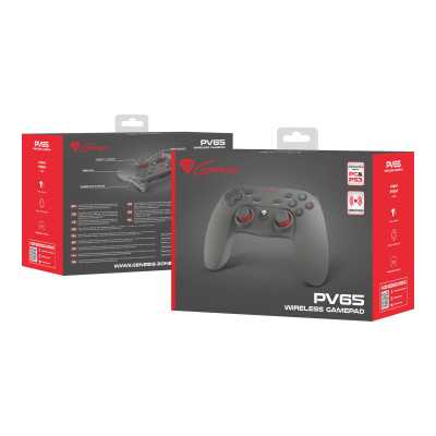 Genesis PV65 Gamepad, Black