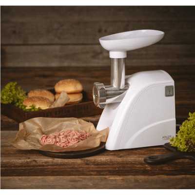 Adler AD 4803 Meat mincer, Power 800W, Bowl, Middle size sieve, Mince sieve, Poppy sieve, Plunger, Sausage filler Adler