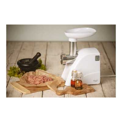 Adler AD 4803 Meat mincer, Power 800W, Bowl, Middle size sieve, Mince sieve, Poppy sieve, Plunger, Sausage filler Adler