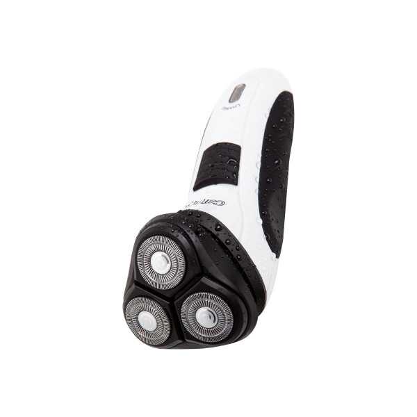 Shaver Camry CR 2915 Charging time 8 h, Number of shaver heads/blades 3, White/Black