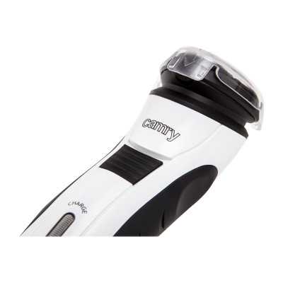 Shaver Camry CR 2915 Charging time 8 h, Number of shaver heads/blades 3, White/Black