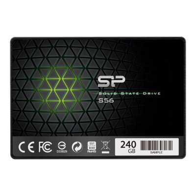 Silicon Power S56 120 GB, SSD form factor 2.5", SSD interface SATA, Write speed 360 MB/s, Read speed 460 MB/s