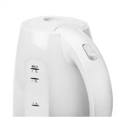 Camry Kettle CR 1255 Standard, Plastic, White, 2200 W, 360 rotational base, 1.7 L