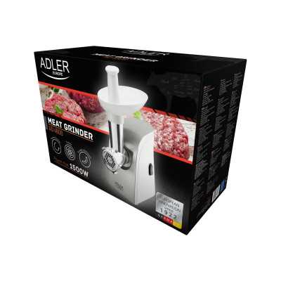 Adler Meat mincer AD 4808 White, 350 W