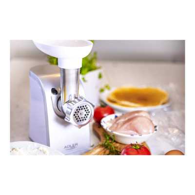 Adler Meat mincer AD 4808 White, 350 W