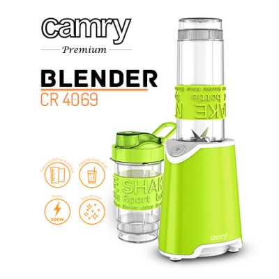 Camry Blander CR 4069 Personal, 500 W, Jar material Plastic, Jar capacity 0.6 L, Green