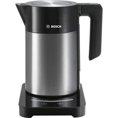 Bosch Kettle TWK7203 With electronic control, Stainless steel, Stainless steel/ black, 2200 W, 360 rotational base, 1.7 L