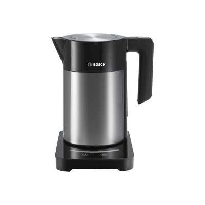 Bosch Kettle TWK7203 With electronic control, Stainless steel, Stainless steel/ black, 2200 W, 360 rotational base, 1.7 L