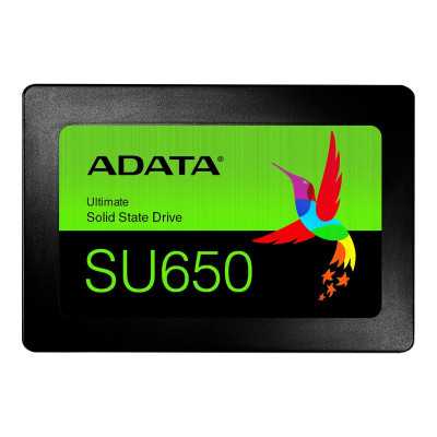 ADATA Ultimate SU650 ASU650SS-240GT-R 240 GB, SSD form factor 2.5 , SSD interface SATA, Write speed 450 MB/s, Read speed 520 MB/