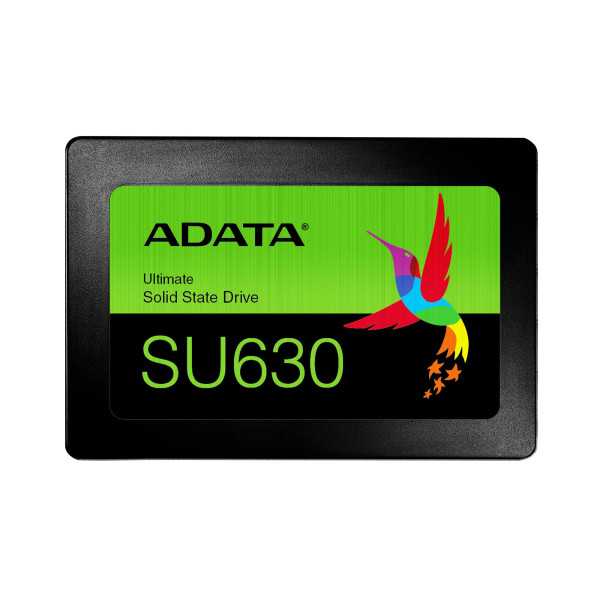 ADATA Ultimate SU630 3D NAND SSD 480 GB, SSD formato koeficientas 2,5 , SSD sąsaja SATA, Rašymo greitis 450 MB/s, Skaitymo greit