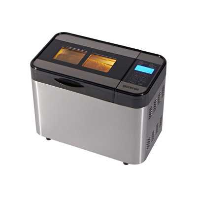 Gorenje Bread maker BM1400E Power 815 W, Number of programs 12, Display LCD, Stainless steel