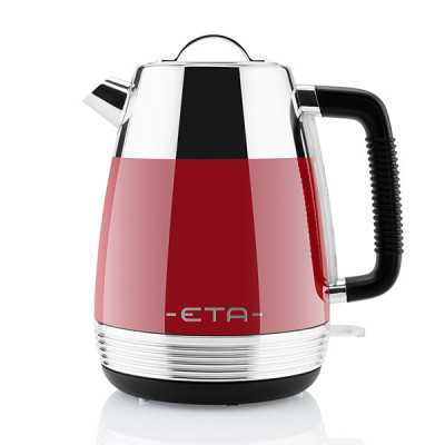 ETA Storio Kettle ETA918690030 Standard, 2150 W, 1.7 L, Stainless steel, 360 rotational base, Red