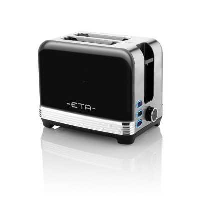 ETA Storio Toaster ETA916690020 Power 930 W, Housing material Stainless steel, Black