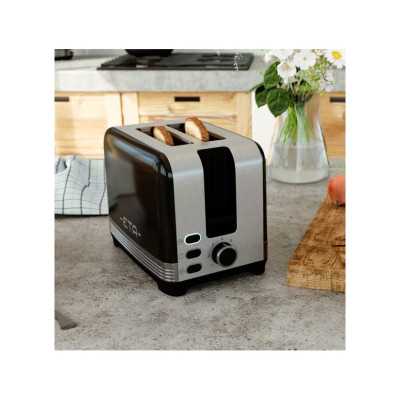 ETA Storio Toaster ETA916690020 Power 930 W, Housing material Stainless steel, Black