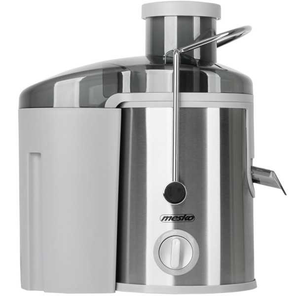 Mesko Juicer MS 4126 Tipas Automatinė sulčiaspaudė, Nerūdijantis plienas, 600 W, Itin didelė vaisių įvestis, Greičių skaičius 3