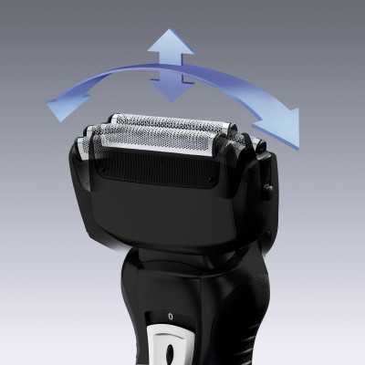 Panasonic Shaver ES-RW31-K503 Cordless, Charging time 8 h, Operating time 21 min, Wet use, Silver, NiMH, Number of shaver heads/