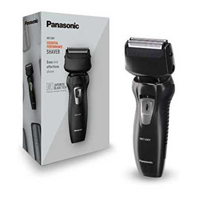 Panasonic Shaver ES-RW31-K503 Cordless, Charging time 8 h, Operating time 21 min, Wet use, Silver, NiMH, Number of shaver heads/