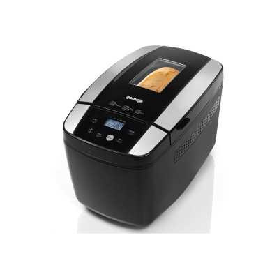 Gorenje Bread maker BM1210BK Power 800 W, Number of programs 12, Display LCD, Black