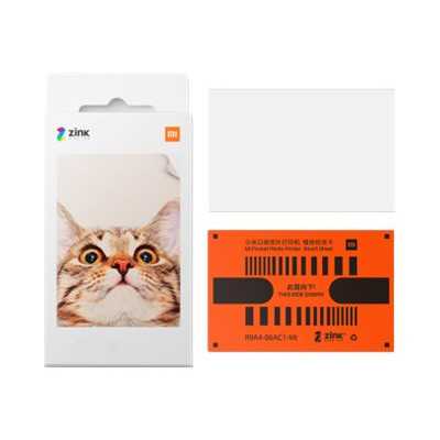 Xiaomi Mi Portable Photo Printer Paper TEJ4019GL 20 Photo Paper, 2x3-inch