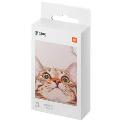 Xiaomi Mi Portable Photo Printer Paper TEJ4019GL 20 Photo Paper, 2x3-inch