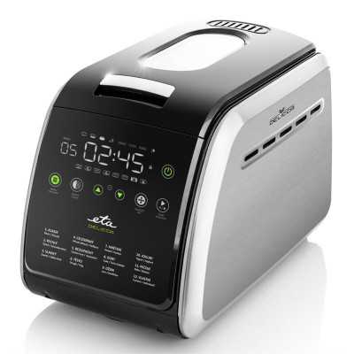 ETA Bread maker Delicca II ETA714990030 Power 850 W, Number of programs 12, Display Yes, Black/Stainless steel