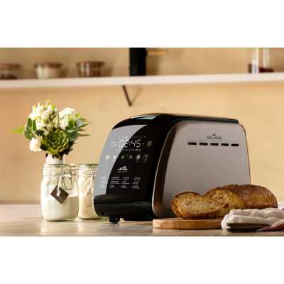 ETA Bread maker Delicca II ETA714990030 Power 850 W, Number of programs 12, Display Yes, Black/Stainless steel