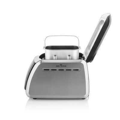 ETA Bread maker Delicca II ETA714990030 Power 850 W, Number of programs 12, Display Yes, Black/Stainless steel