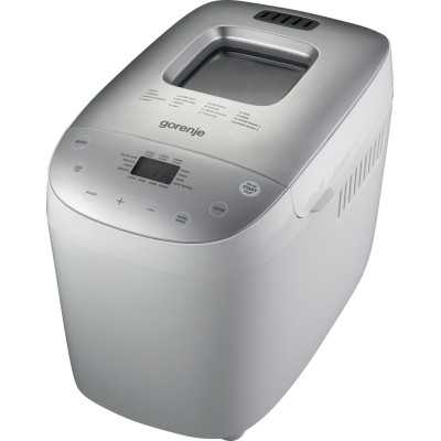 Gorenje Bread maker BM1600WG Power 850 W, Number of programs 16, Display LCD, White/Silver