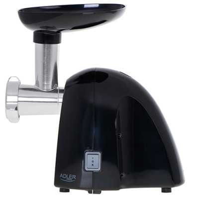 Adler Meat mincer AD 4811 Black, 600 W, Number of speeds 1, Throughput (kg/min) 1.8