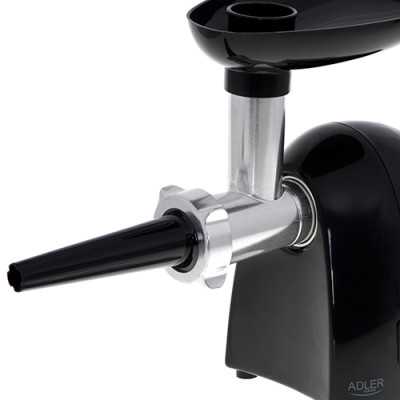 Adler Meat mincer AD 4811 Black, 600 W, Number of speeds 1, Throughput (kg/min) 1.8