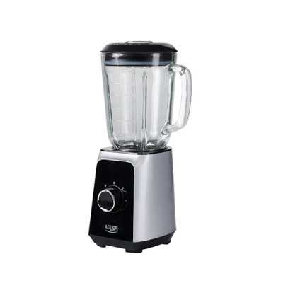 Adler Blender AD 4076 Tabletop, 1000 W, Jar material Glass, Jar capacity 1.5 L, Ice crushing, Black