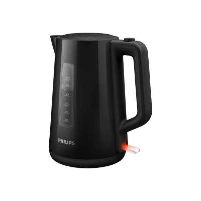 Philips Kettle HD9318/20 Electric, 2200 W, 1.7 L, Plastic, 360 rotational base, Black