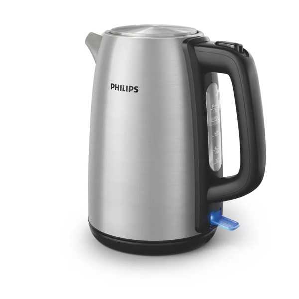 Philips “ virdulys HD9351/90 elektrinis, 2200 W, 1,7 l, nerūdijantis plienas, 360 pasukamas pagrindas, nerūdijantis plienas